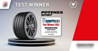 Bridgestone Potenza Sport é o vencedor do teste de pneus desportivos 2021 Auto Bild Sportscar