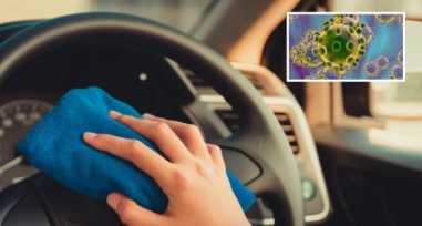 Reduzindo a propagação do coronavírus: limpando o seu carro