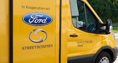 Ford e DHL apresentam o primeiro StreetScooter Work XL