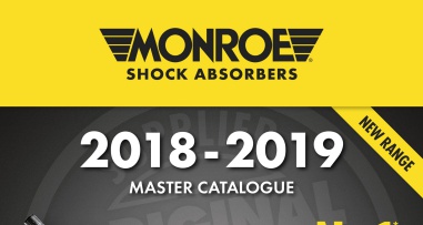 Novo catálogo de amortecedores Monroe para veículos ligeiros