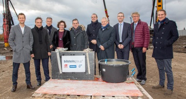 Início da construção do novo centro logístico do bilstein group em Gelsenkirchen